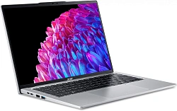 Ноутбук Acer Swift Go 14 SFG14-73-77U8 Core Ultra 7 155H 16Gb SSD1Tb Intel Arc 14" IPS 2.8K (2880x1800) Windows 11 Home silver WiFi BT Cam (NX.KV4CD.001)
