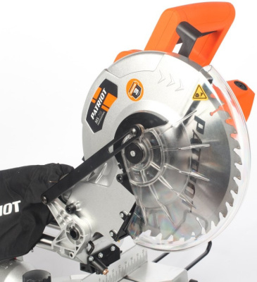 Торцовочная пила Patriot MS 255 1800Вт 5000об/мин d=250мм