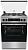 Плита Комбинированная Gorenje GKS6C72XF нержавеющая сталь (стеклянная крышка) реш.чугун