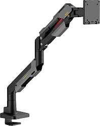 Кронштейн для мониторов Ultramounts UM743BG черный/серый 24"-57" макс.30кг крепление к столешнице поворот и наклон