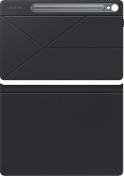 Чехол Samsung для Samsung Galaxy Tab S9/S9 FE/S10 FE Smart Book Cover полиуретан черный (EF-BX710PBEGRU)