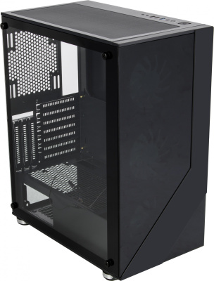 Корпус Formula V-LINE 7713 черный без БП ATX 3x120mm 6x140mm 2xUSB2.0 1xUSB3.0 audio bott PSU