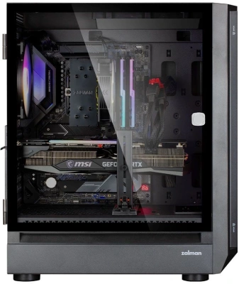 Корпус Zalman I6 черный без БП E-ATX 8x120mm 2x140mm 1xUSB2.0 1xUSB3.0 audio bott PSU