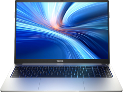 Ноутбук Tecno MegaBook T16 Core i5 13420H 16Gb SSD512Gb Intel UHD Graphics 16" IPS FHD+ (1920x1200) без ОС 64 silver WiFi BT Cam 6460mAh (T16RA-NES0)