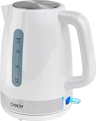 Чайник электрический Candy CK-101 1.7л. 2200Вт белый корпус: пластик