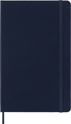 Еженедельник Moleskine ACADEMIC WKNT Large 130х210мм датир.18мес 208стр. синий сапфир