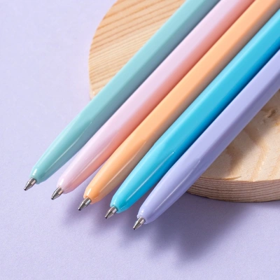 Ручка шариков. Deli P1 (EQ66) d=0.7мм син. черн. карт.уп.