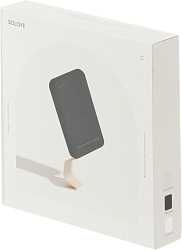 Мобильный аккумулятор Solove W12 5000mAh QC3.0/PD3.0 20W 3A USB-C беспров.зар. черный (W12 BLACK RUS)