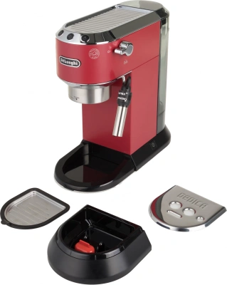Кофеварка рожковая Delonghi EC685.R 1350Вт красный