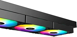 Система водяного охлаждения ID-Cooling FX360 LCD ARGB Soc-AM5/AM4/1200/1700/1851 черный 4-pin 27.2dB Al+Cu LCD 350W Ret