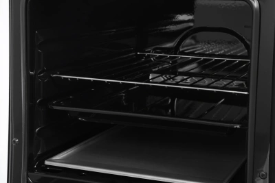 Плита Газовая Gefest CG 50M04 K73 белый (металлическая крышка) реш.чугун