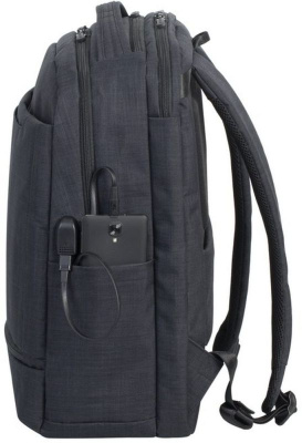 Рюкзак для ноутбука 17.3" Riva 8365 черный полиэстер (8365 BLACK)