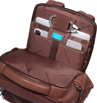 Рюкзак мужской Piquadro Cronus CA6689S134/M коричневый кожа