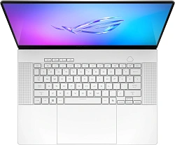 Ноутбук Asus ROG Zephyrus G16 GA605KM-QR036 Ryzen AI 7 350 32Gb SSD1Tb NVIDIA GeForce RTX 5060 8Gb 16" OLED 2.5K (2560x1600) без ОС white WiFi BT Cam Bag (90NR0NE2-M00250)