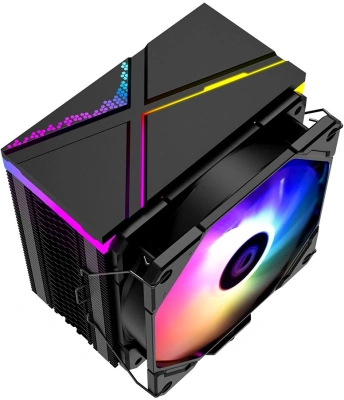 Устройство охлаждения(кулер) ID-Cooling SE-234-ARGB V2 ARGB Soc-AM5/AM4/1200/1700/1851 черный 4-pin 13.8-30.5dB Al+Cu 200W 950gr Ret