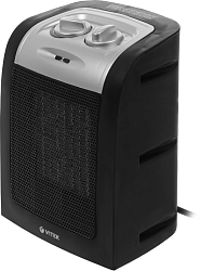 Тепловентилятор Vitek VT-2067 1800Вт черный/серебристый