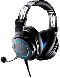 Наушники с микрофоном Audio-Technica ATH-G1 черный/синий 2м мониторные оголовье (80000808)