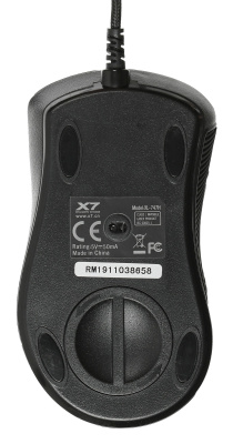 Мышь A4Tech Oscar Editor XL-747H коричневый/рисунок лазерная 3600dpi USB2.0 6but (XL-747H (BROWN SPIDER))