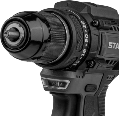 Дрель-шуруповерт Ставр SDD 12BL-2K аккум. патрон:быстрозажимной (кейс в комплекте) (9020100403)