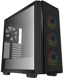 Корпус Deepcool CG540 черный без БП ATX 3x120mm 4x140mm 2xUSB3.0 audio bott PSU