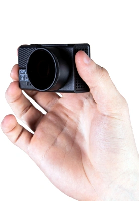 Видеорегистратор Playme Force dual черный 2Mpix 1080x1920 1080p 140гр. MSTAR 8339