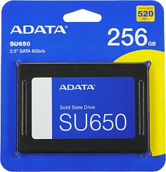 Накопитель SSD A-Data SATA-III 256GB ASU650SS-256GT-R Ultimate SU650 2.5"