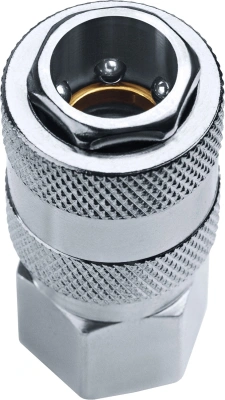 Переходник для пневмоинструмента Зубр 64911-3/8 серый