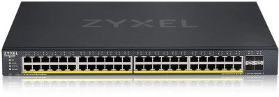 Коммутатор Zyxel NebulaFlex XGS1935-52HP-EU0101F (L2+) 48x1Гбит/с 4SFP+ 48PoE+ 375W управляемый