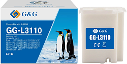 Бункер G&G GG-L3110 (L3110 емкость для отработанных чернил) для Epson L1110/L3110/L3118/L3119/L3108/L3150/L3158/L3160/L3116/L1118/L1119/L3106
