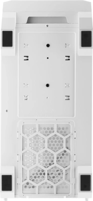 Корпус Zalman Z10 DUO белый без БП ATX 7x120mm 5x140mm audio bott PSU