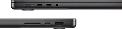 Ноутбук Apple MacBook Pro A2992 M3 Pro 11 core 36Gb SSD512Gb/14 core GPU 14.2" Liquid Retina XDR (3024x1964) macOS black WiFi BT Cam (Z1AU003A9)