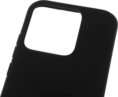 Чехол (клип-кейс) BoraSCO для Xiaomi Redmi 10A Silicone Case черный (70445)