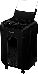 Шредер Fellowes AutoMax 90М черный с автоподачей (секр.P-4) фрагменты 90лист. 17лтр. скрепки скобы пл.карты