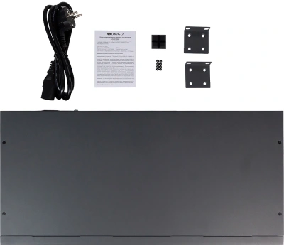 Коммутатор Origo OS2228P/370W OS2228P/370W/A1A 28x1Гбит/с 2xКомбо(1000BASE-T/SFP) 2SFP 24PoE+ 370W неуправляемый