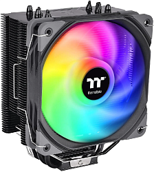 Устройство охлаждения(кулер) Thermaltake UX200 SE ARGB Soc-AM5/AM4/1200/1700/1851 черный 4-pin 25dB Al+Cu 170W Ret (CL-P105-AL12SW-A)