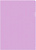 Папка-уголок Бюрократ Pastel -EPAST/VIO A4 пластик 0.18мм фиолетовый