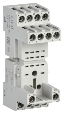 Розетка для реле IEK ORS-M-1-2 винт.соед. 300 (ORS-M-1-2-G)