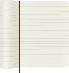 Блокнот Moleskine CLASSIC SOFT QP621F2 XLarge 190х250мм 192стр. линейка мягкая обложка красный