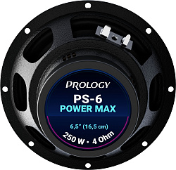 Колонки автомобильные Prology PS-6 250Вт 89дБ 4Ом 16.5см (6 1/2дюйм) (ком.:2кол.) компонентные двухполосные