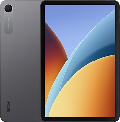 Планшет Xiaomi Redmi Pad 2 P85 6S 4G Gen 2 (2.9) 8C RAM4Gb ROM64Gb 9.7" IPS 2048x1280 Android 16 темно-серый 8Mpix 5Mpix BT WiFi microSD 2Tb 7600mAh 18hr