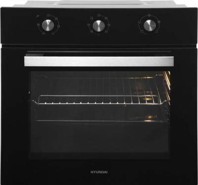 Духовой шкаф Электрический Hyundai HEO 66311 BG черный