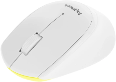 Мышь Logitech M330 Silent Plus белый оптическая 1000dpi silent беспров. USB 2but (910-004926)