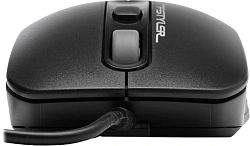 Мышь A4Tech Fstyler FM10T серый/черный оптическая 1600dpi USB для ноутбука 3but (FM10T GREY)