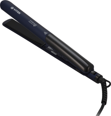 Выпрямитель Vitek VT-1336 54Вт черный макс.темп.:230С