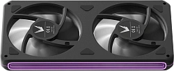 Вентилятор для корпуса Formula Air Fusion 2 Reverse ARGB 120х120x28 черный 4-pin 39.11дБ (упак.:2шт) (AIR FUSION 2 BK REVERSE) Ret
