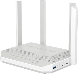 Роутер беспроводной Keenetic Netcraze Hopper 4G+ (NC-2312) AX3000 10/100/1000BASE-TX/4G cat.6 белый