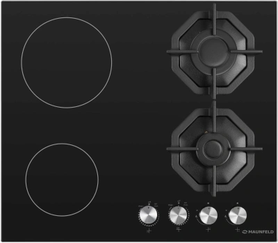Газовая варочная поверхность Maunfeld EEHG.642VC.2CB/KG черный