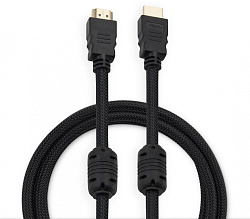 Кабель аудио-видео Buro HDMI (m)/HDMI (m) 3м. феррит.кольца позолоч.конт. черный (HDMI-V1.4-3MC)