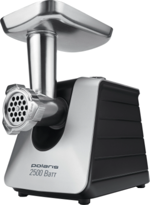 Мясорубка Polaris PMG 2561 2500Вт черный/серебристый