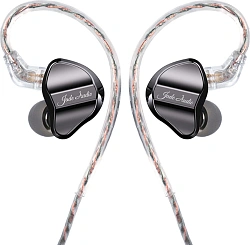 Гарнитура внутриканальные Fiio JD1 1.2м черный проводные в ушной раковине (80003491)